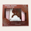 Ariana Grande Cloud Pink 3-piece gift set, front of the sealed box