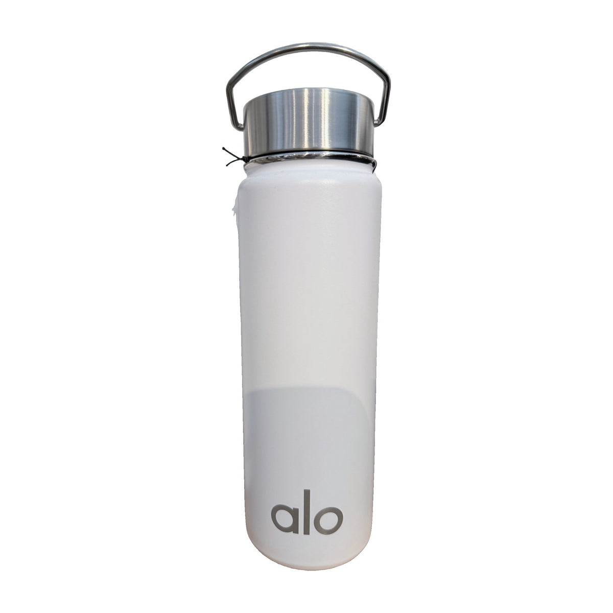Alo Yoga Stainless Steel Water Bottle 24 oz in White – real photo, new with tag