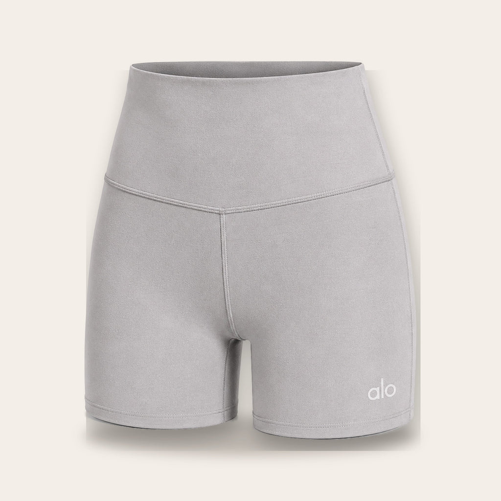 Alo Yoga 5" Airlift Energy Short in Lunar Grey
