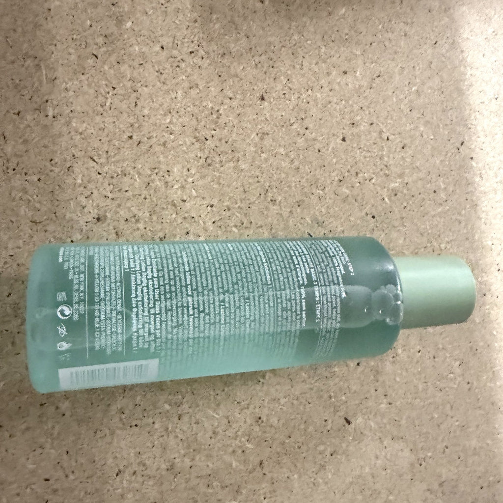 Clinique Clarifying Lotion 1, back of the bottle