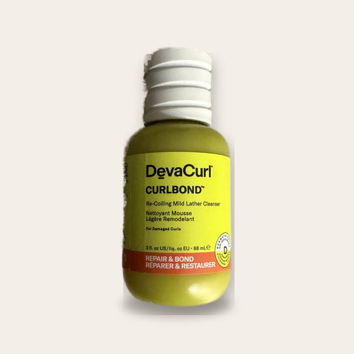 DevaCurl CurlBond Cleanser 3 oz bottle back