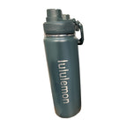 Lululemon Back to Life Sport Bottle 24oz in Dark Green – real photo
