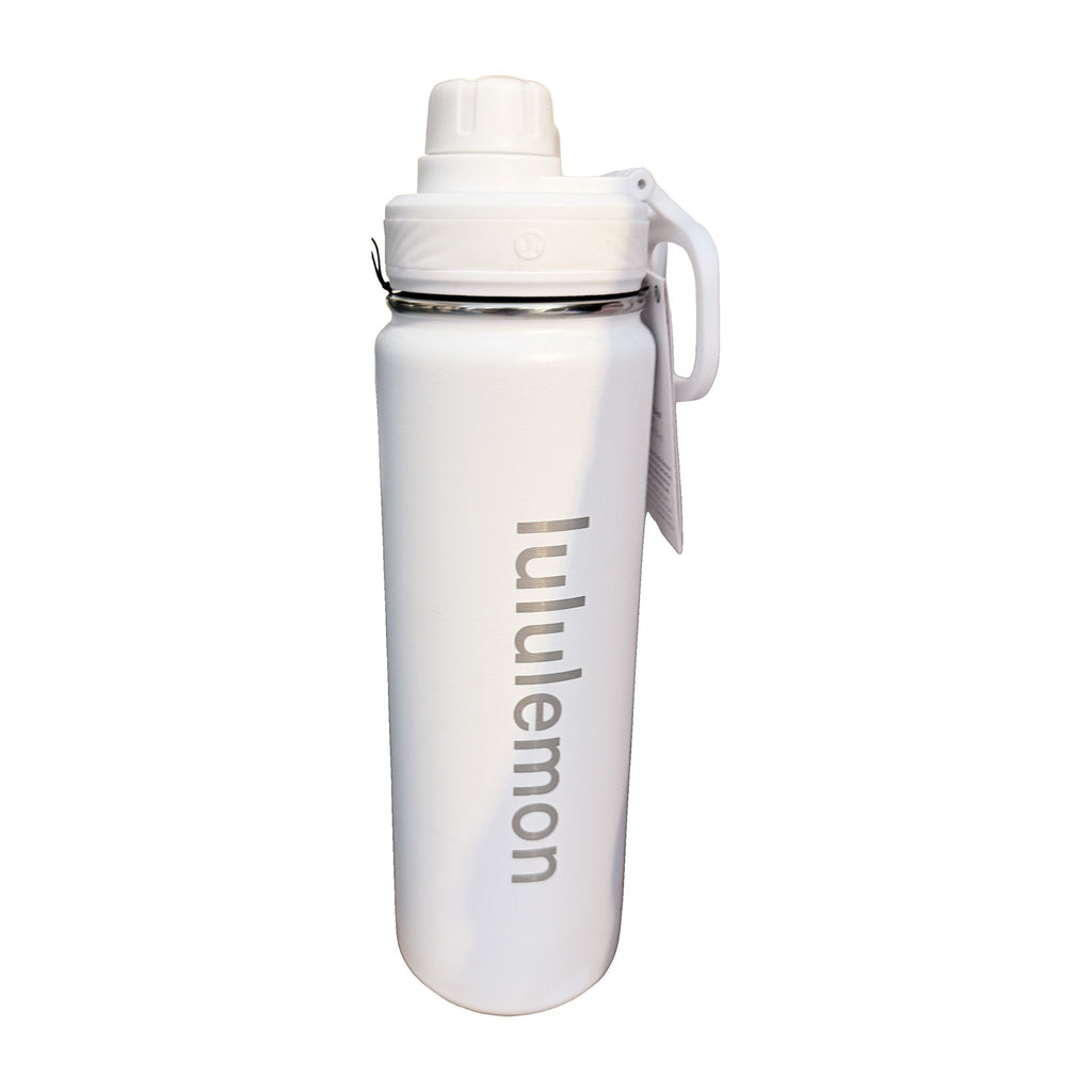 Lululemon Back to Life Sport Bottle 24oz in White – real photo
