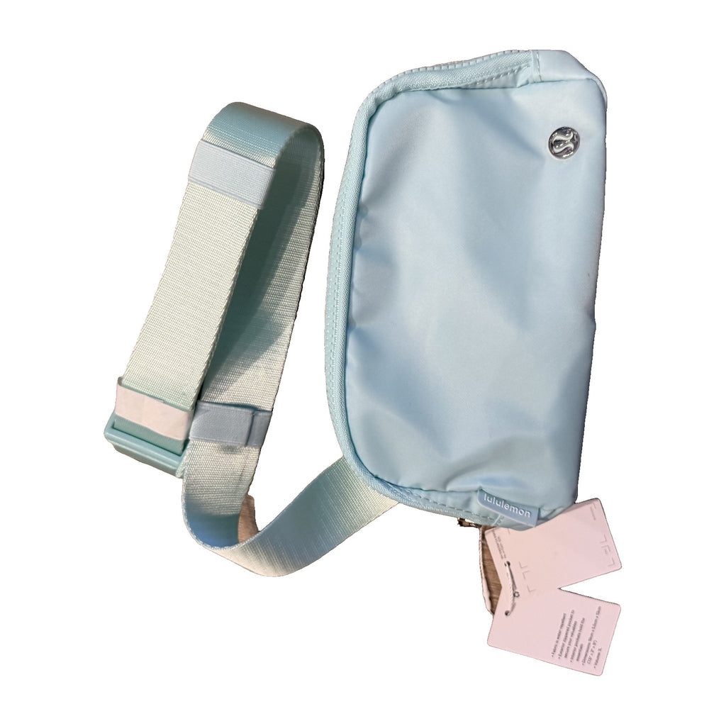 Lululemon Everywhere Belt Bag 1L in Light Blue – real photo, new with tags