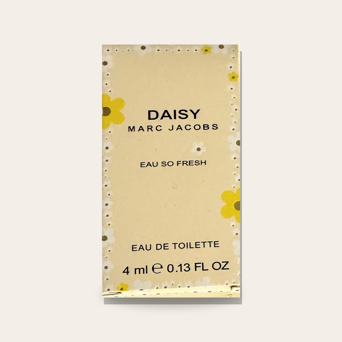 Marc Jacobs Daisy Eau So Fresh Eau de Toilette 4 mL mini box, front