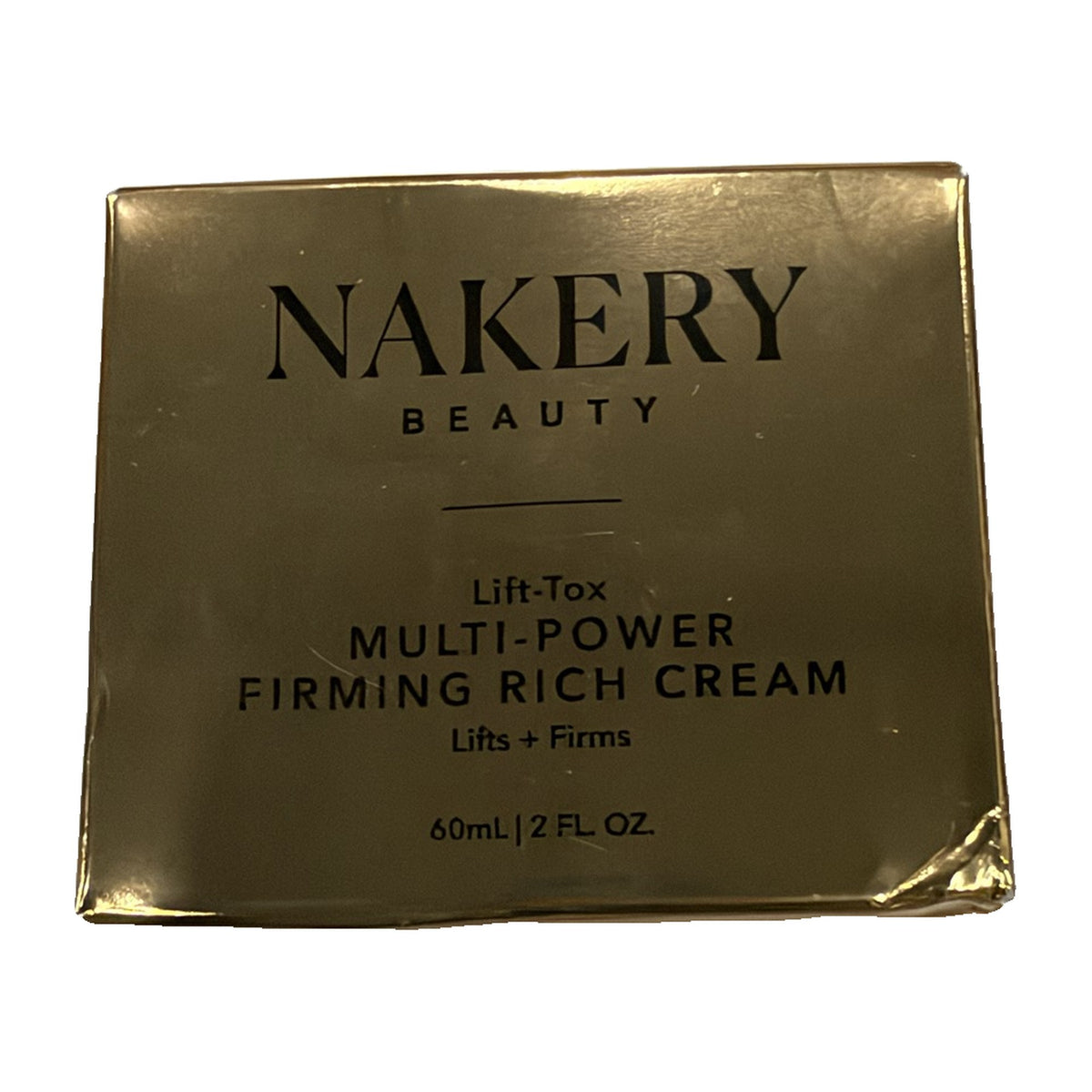 Nakery Beauty Lift-TOX Multi-Power Firming Rich Cream 60 mL box, front