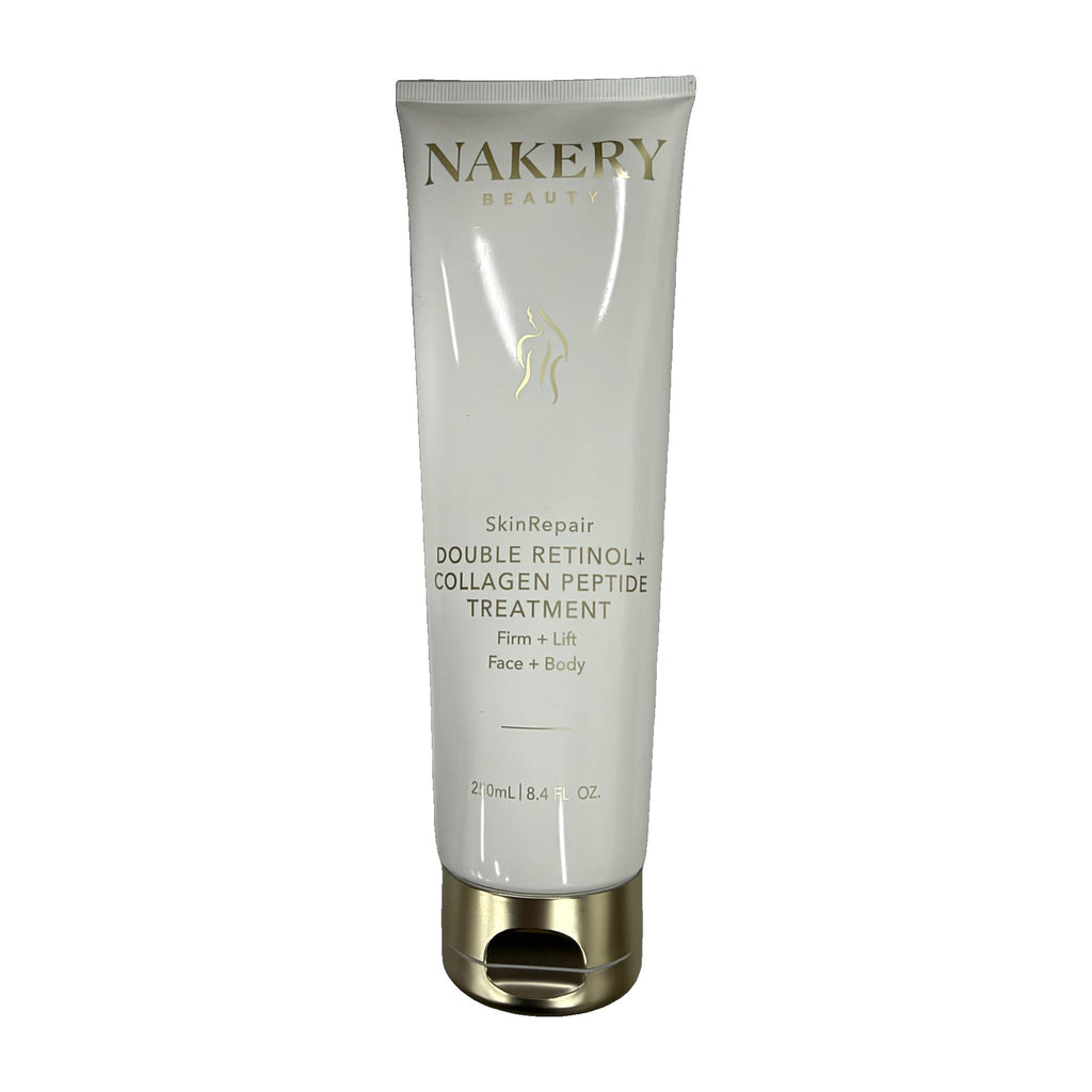 Nakery Beauty SkinRepair Double Retinol + Collagen Peptide Treatment 250 mL tube, front