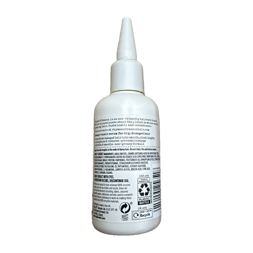 Rhyme & Reason Damage Repair Serum bottle back