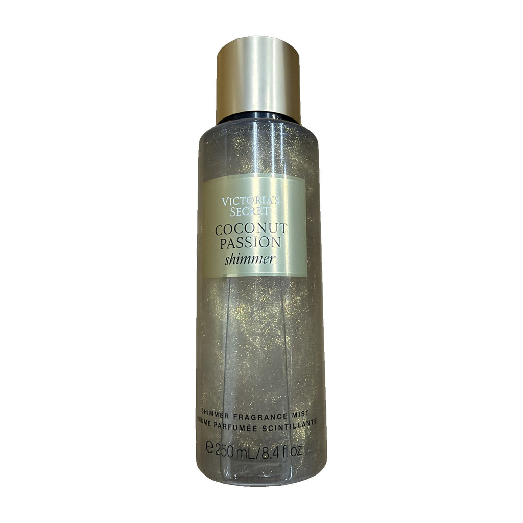 Victoria's Secret Coconut Passion Shimmer Fragrance Mist 8.4 oz bottle, front