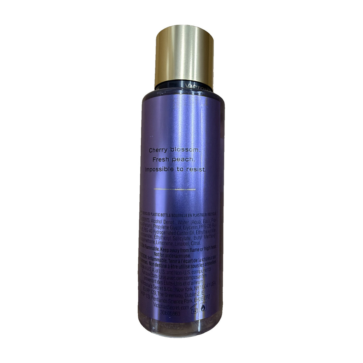Victoria's Secret Love Spell Fragrance Mist bottle back