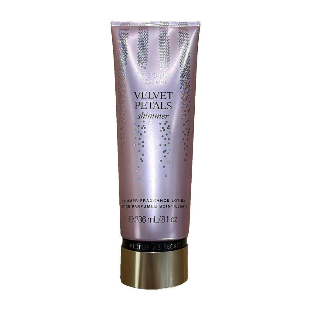 Victoria's Secret Velvet Petals Shimmer Fragrance Lotion 8 oz tube, front